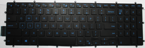 Dell Inspiron 15PD-7645BR (Blue Backlit) Laptop Keyboard