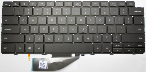 Dell XPS 13 0X7C56 (Black) Laptop Keyboard