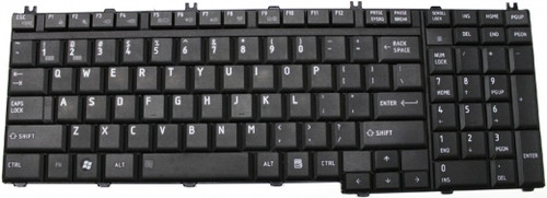 Toshiba Satellite L350 (Black Matte) Laptop Keyboard