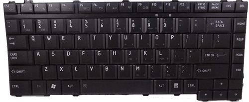Toshiba Satellite A300-047 (Black Matte) Laptop Keyboard