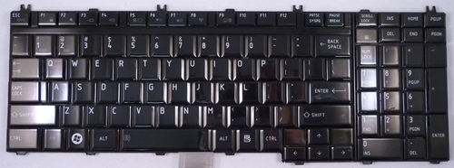 Toshiba Satellite P300-1EI (Glossy Raised Keys) Laptop Keyboard