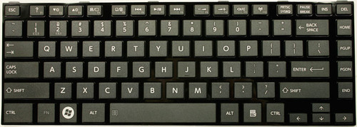Toshiba Satellite C800 (Black) Laptop Keyboard