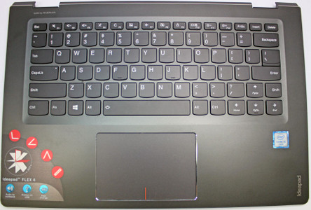 Lenovo IdeaPad Flex 4 80SA0001AUS Laptop Keyboard