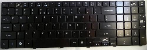 Acer Aspire 5740G-434G50BN (Black Glossy) Laptop Keyboard