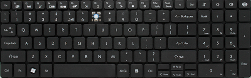 Gateway NV SERIES NV59C Laptop Keyboard