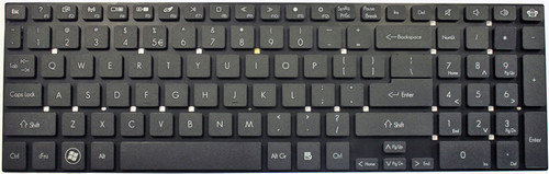 Gateway NV SERIES NV52L04M (Black) Laptop Keyboard