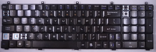 Gateway P Series 8017118R Laptop Keyboard