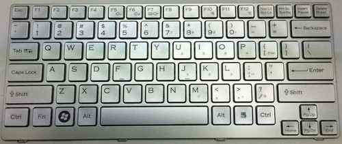 Sony VGN-CR (Silver) VGN-CR290 Laptop Keyboard