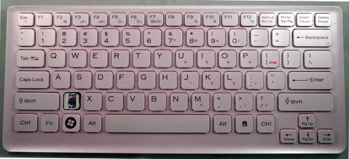Sony VGN-CS (Pink) VGN-CS390JKU (Pink) Laptop Keyboard