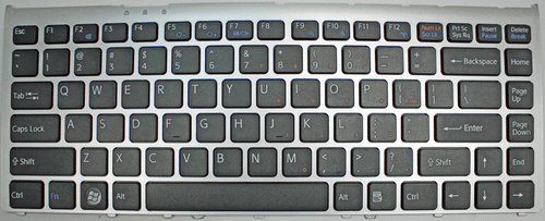 Sony VGN-NW (Black) VGN-NW350FT (Black) Laptop Keyboard