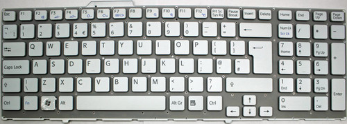 Sony VPC-F VPCF115FG (White) Laptop Keyboard