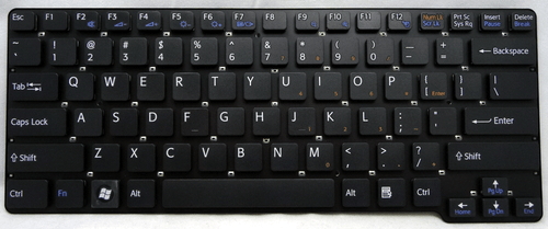 Sony VGN-CW (Black) MP-09F56E0-886 (Black) Laptop Keyboard