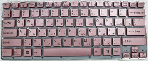 Sony E Series SVE14A1V1RB (Pink) Laptop Keyboard