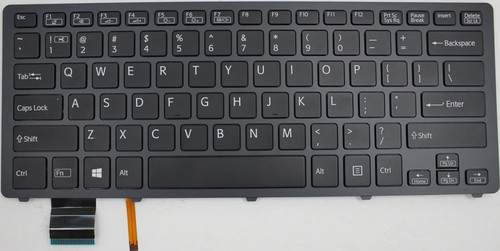 Sony VAIO Fit SVF14214CLB (Black) Laptop Keyboard