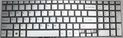 Sony VAIO Fit SVF1521AYGB (Silver) Laptop Keyboard