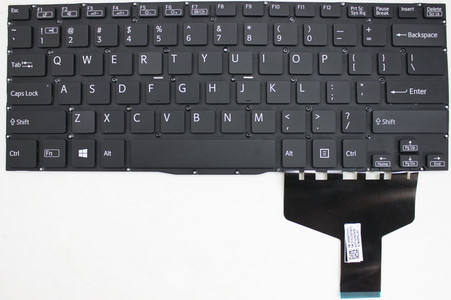 Sony VAIO Pro 13 SVP1321J1EBI (Black) Laptop Keyboard