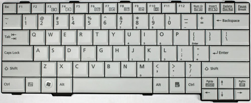 Fujitsu LifeBook S760 (White) Laptop Keyboard
