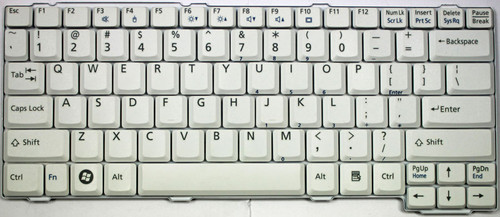 Fujitsu LifeBook V052626AS1 (White) Laptop Keyboard