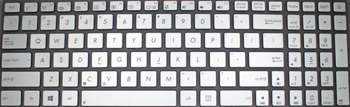 Asus N Series N550JK-DS71T (Silver) Laptop Keyboard