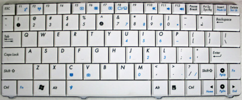 Asus EEE PC V090262BS1 (White) Laptop Keyboard