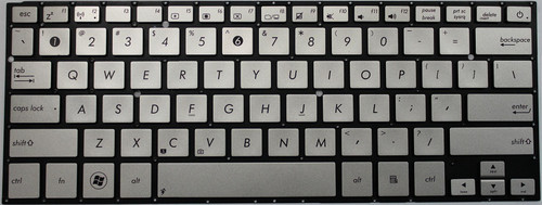 Asus ZenBook UX31E-DH72RG (Silver) Laptop Keyboard