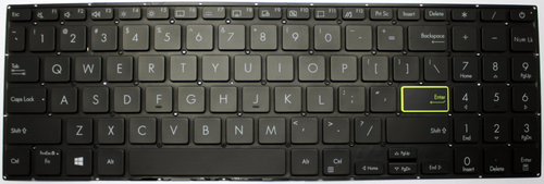 Asus VivoBook F513EA (Black) Laptop Keyboard