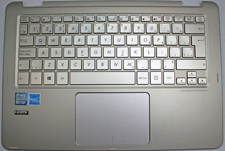 Asus ZenBook Flip UX360CA-DBM2 (Silver) Laptop Keyboard