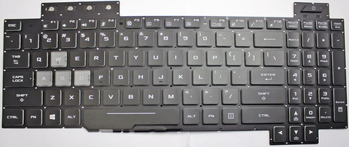 Asus TUF Gaming FX505DV-NH74 (White Backlight) Laptop Keyboard