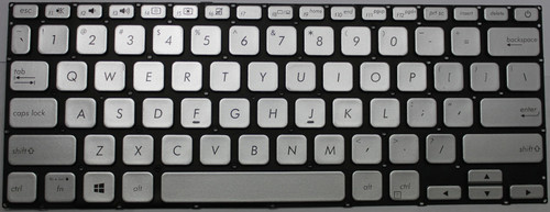 Asus VivoBook 14 90NB0K01-R32US1 (Silver) Laptop Keyboard