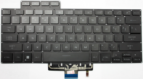 Asus ROG Zephyrus M16 GU603HE-211.ZM16 Laptop Keyboard