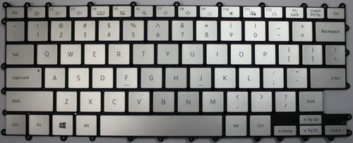 Samsung Galaxy Book Flex NP730QCJ (Silver) Laptop Keyboard