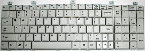 MSI MS Series MS-163D (White) Laptop Keyboard