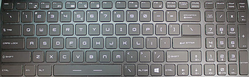 MSI GE Series GE72VR Laptop Keyboard