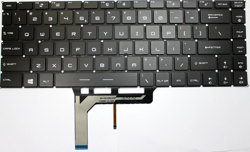 MSI Workstation Notebook WP65 Laptop Keyboard
