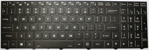 Sager NP Series NP7858DW-S Laptop Keyboard