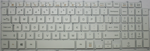 LG Gram 17Z90N-V (White) Laptop Keyboard