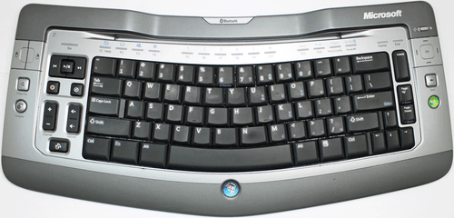 Microsoft Wireless Entertainment Keyboard 7000 Laptop Keyboard