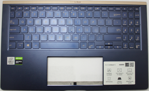 Asus ZenBook 15 UX534FA (Blue) Laptop Keyboard