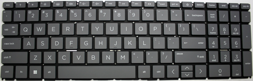 HP Notebook 17S-CR (Gray) Laptop Keyboard