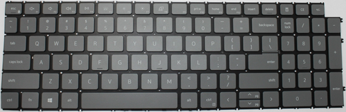 Dell Inspiron 16 7610 (Gray) Laptop Keyboard