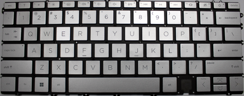 HP Spectre X360 14-EF0013DX (Silver) Laptop Keyboard