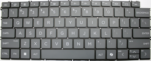 HP OmniBook Ultra Flip 14-FH0033DX (Gray) Laptop Keyboard