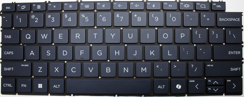 HP OmniBook Ultra Flip 14-FH0013DX (Blue) Laptop Keyboard