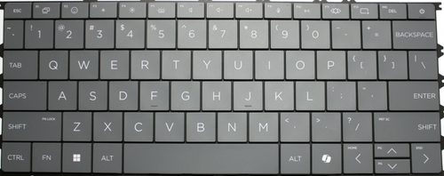 HP OmniBook X Flip 14-FM (Gray) Laptop Keyboard