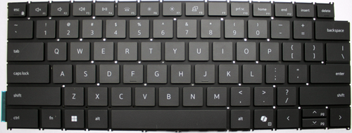 Dell Latitude 7455 (Black) Laptop Keyboard