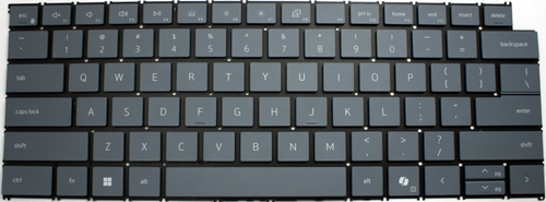 Dell Inspiron 16 P132F001 (Gray) Laptop Keyboard