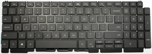 Dell Inspiron G15 5535 (White Backlit) Laptop Keyboard