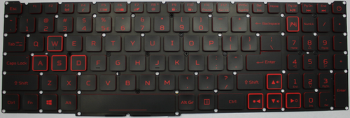 Acer Nitro 5 AN515-58-56CH (Red Backlit) Laptop Keyboard