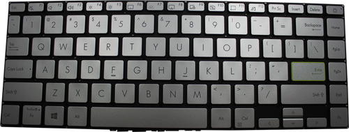Asus VivoBook E410K (Silver) Laptop Keyboard