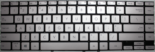 Asus ZenBook 14 Q408UG (Silver) Laptop Keyboard